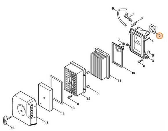 Ущільнення STIHL 42211290903
