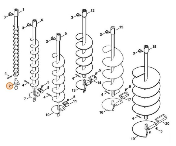 Сверлильная головка O 40 мм (44046803050)
