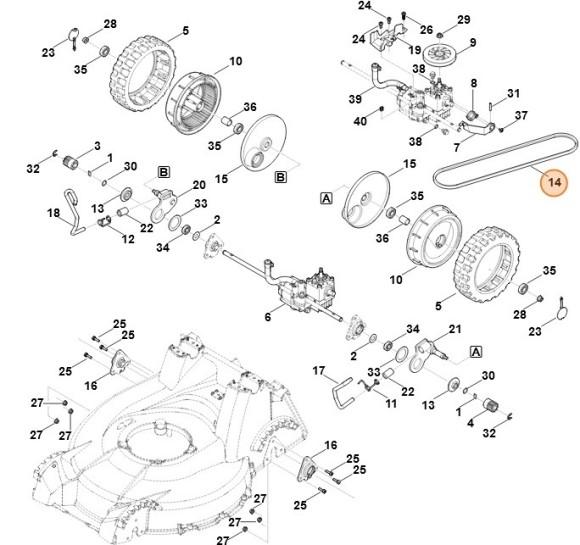 Клиновий ремінь STIHL 63787042101
