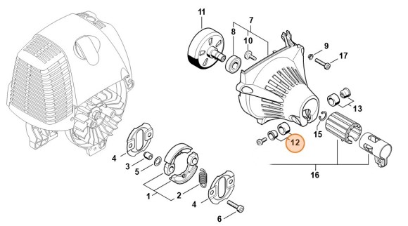 Гільза STIHL 41807907205