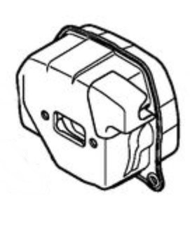 Глушитель выхлопа (11431400650)