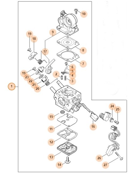 Карбюратор C1Q-100357D (11401200604)