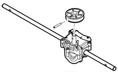 Коробка передач в зборі STIHL WB216400100