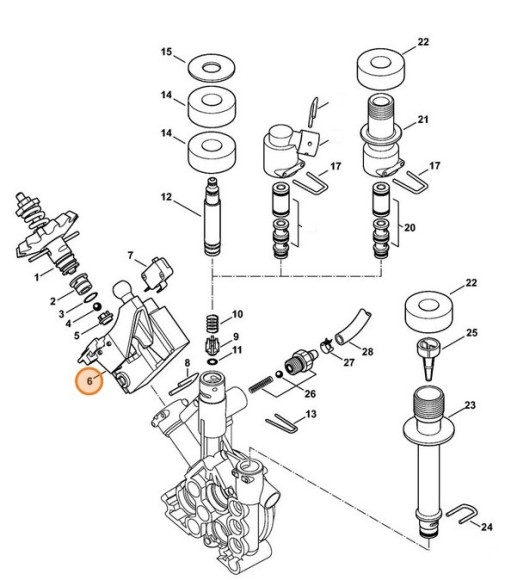 Корпус переключателя (47684301100)