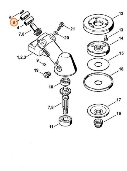 Радіальний шарикопідшипник 6001-Z STIHL 95030035180