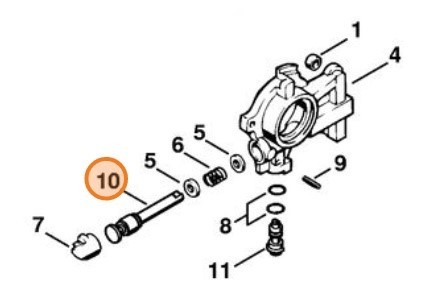 Поршень насоса (11226470602)