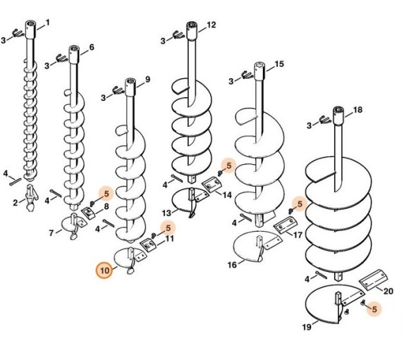 Сверлильная головка O 90 мм (44046803052)