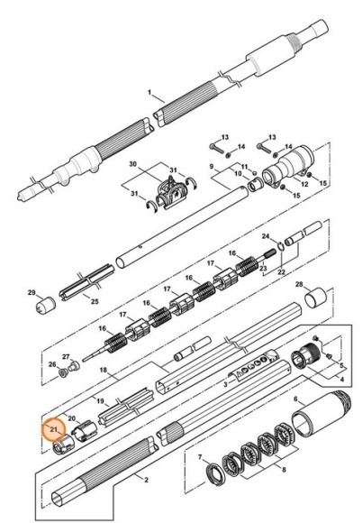 Гільза STIHL 41827107322