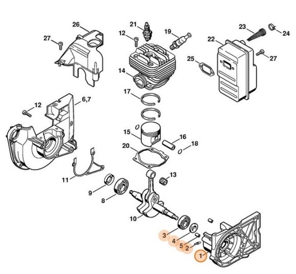 Картер STIHL 42230202900
