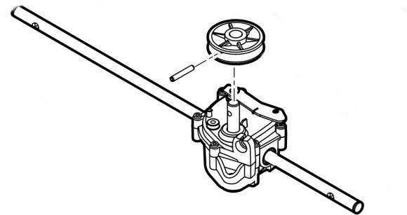Коробка передач в зборі STIHL WB226400100