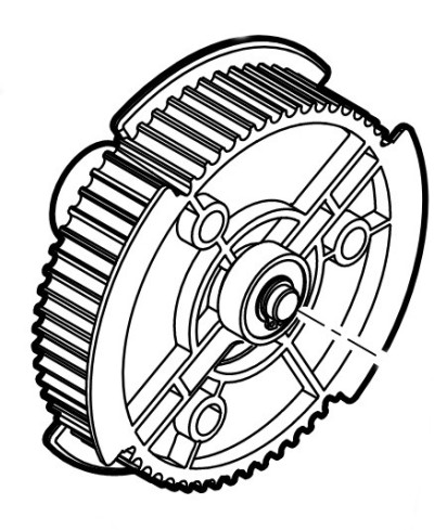 Набор шкивов (62918202000)