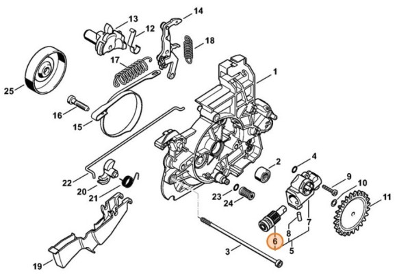 Поршень насоса (12066404700)