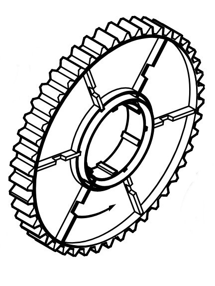 Зубчате колесо STIHL 48607311302