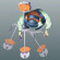 Бензокоса STIHL FS 55, нож для травы 230мм-2 + кос. гол. AutoCut 27-2 (41402000582)