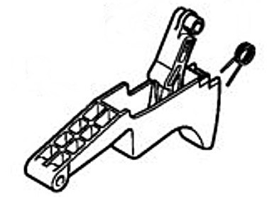 Рукоятка перемикання STIHL 12094302100