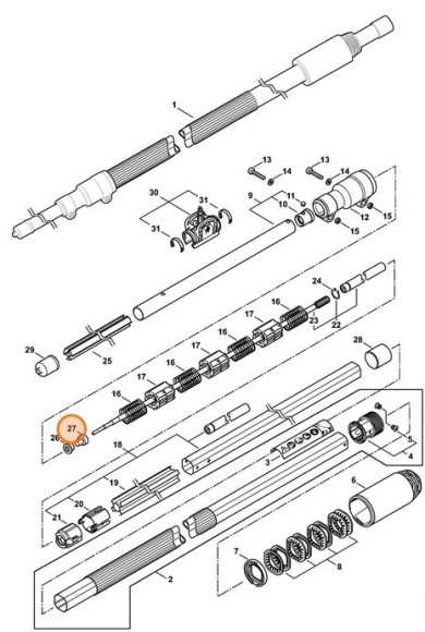 Гільза STIHL 41827112523