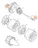 Радіальний шарикопідшипник 608-2RS STIHL 95030039642