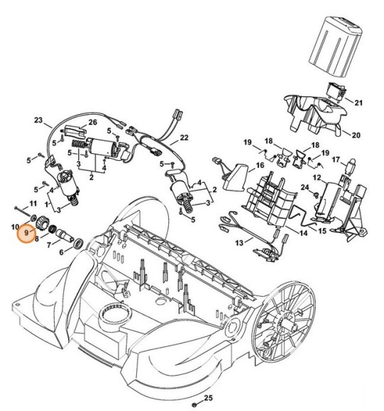 Зубчате колесо STIHL 48607321801