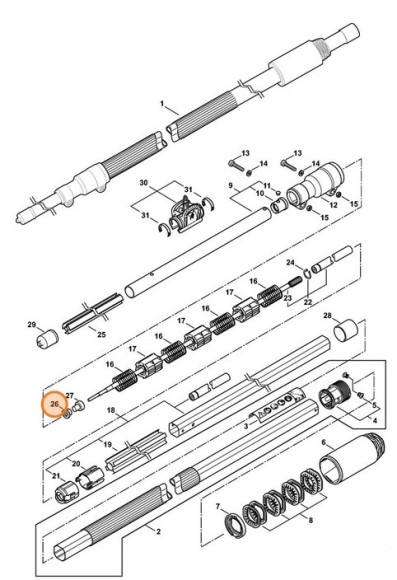 Гільза STIHL 41827112524