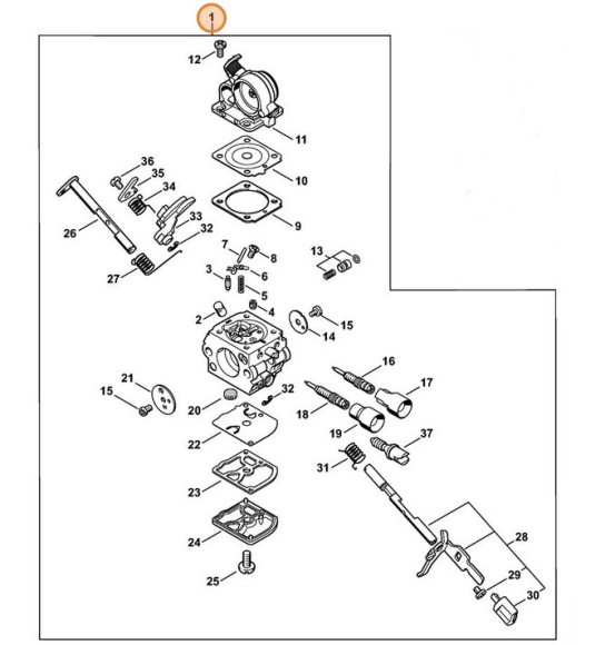 Карбюратор C1Q-S123D (11391200607)