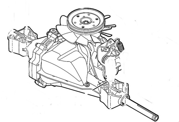 Коробка передач T2-BDBF-2X3C-1NX1 STIHL 61406400100