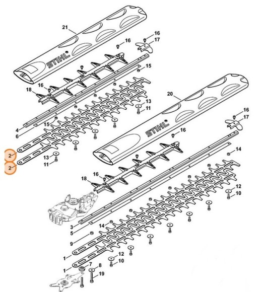 Ніж 450мм/18" STIHL 48517106056