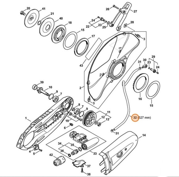 Шланг 5,6x1,9 мм x 1 м (00009374049)