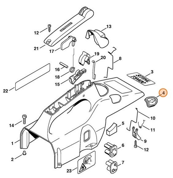 Наконечник STIHL 42230847400