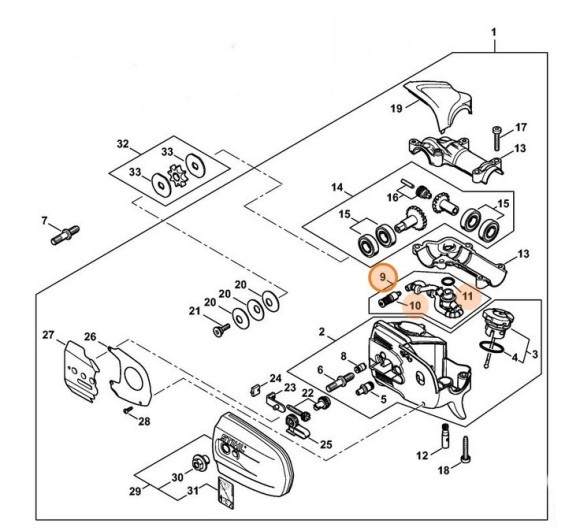 Маслозабірний шланг STIHL 41826403400