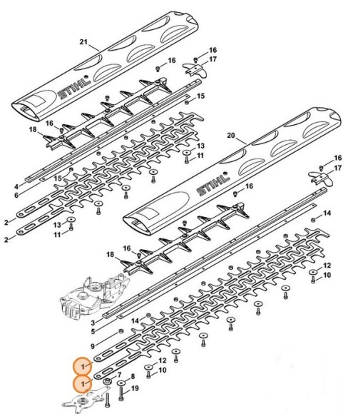 Ніж 620мм/24" STIHL 48517106054