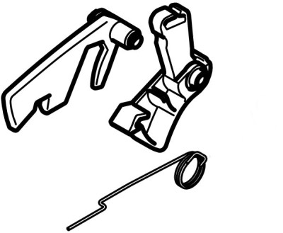 Основной рычаг управления дросселем (11481801500)