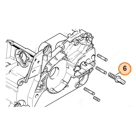 Винт с буртиком STIHL (11236642400)