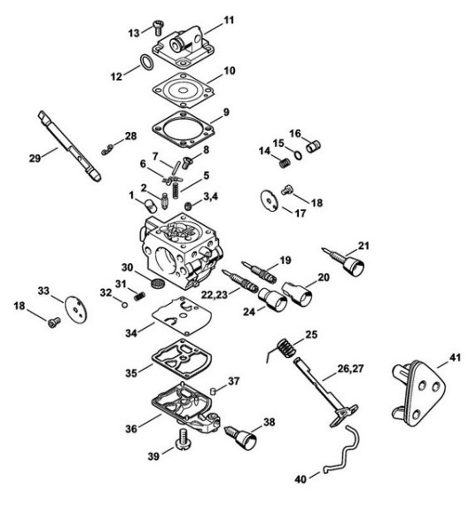 Карбюратор C1Q-S257A (11371200650)