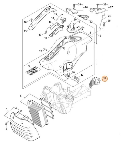 Наконечник STIHL 42381237500