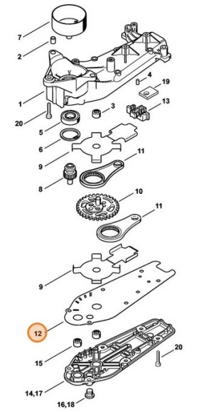 Ущільнення STIHL 42376490300