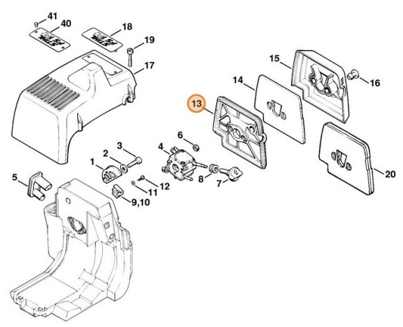 Фильтр воздушный (41191201600)