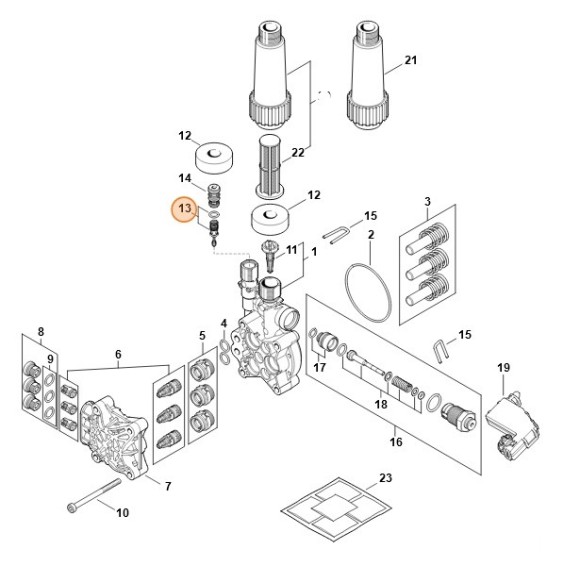Обратный клапан (49505100205)