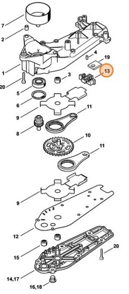 Ущільнення STIHL 42376490301