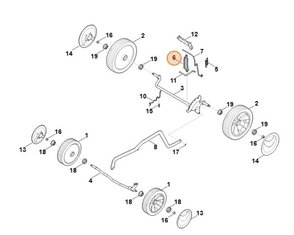 Пружина растяжения (63587035100) Пружина растяжения (63587035100)