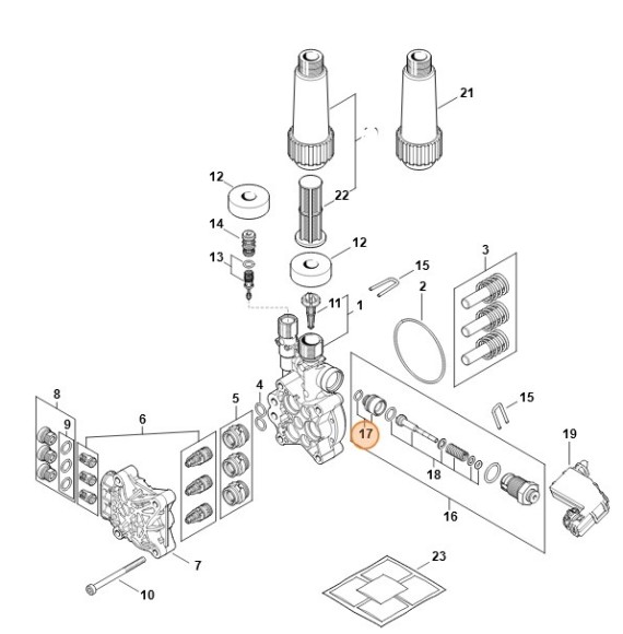 Втулка STIHL 49507801700