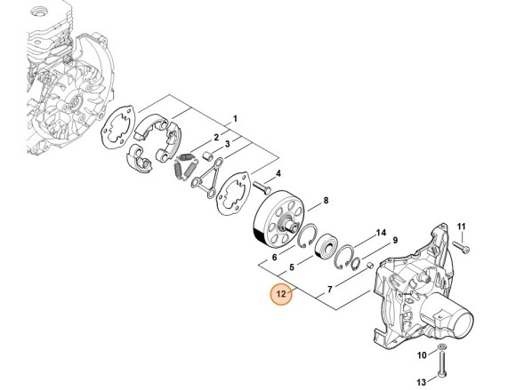 Картер сцепления (41481600609)