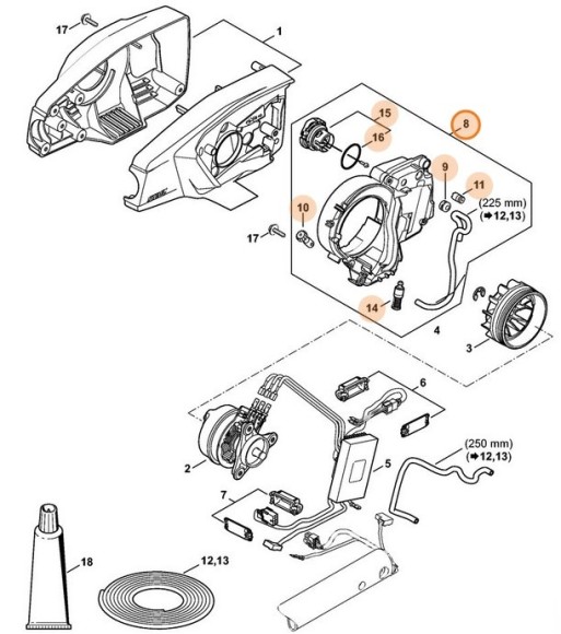Масляний бак (12523504400)