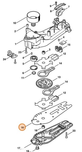 Ущільнення STIHL 42376490302