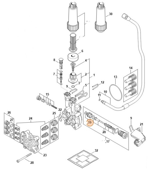Втулка STIHL 49507801702