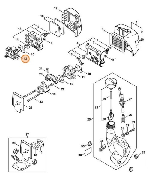 Карбюратор C1Q-S79B (41401200607)