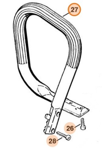 Держатель трубчатый (11257901750)