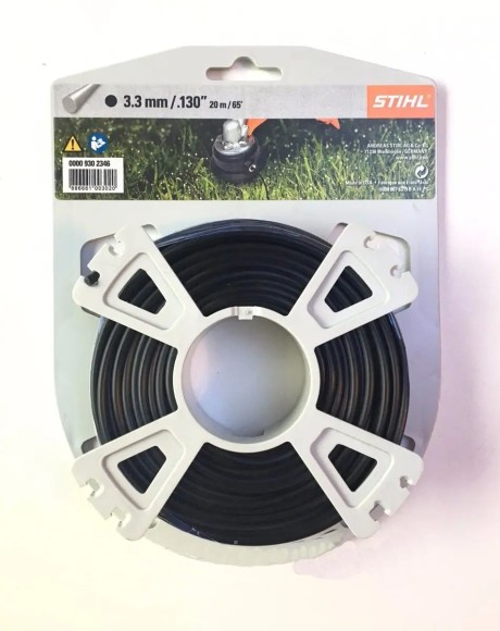Косилочная круглая струна STIHL 3.3мм x 19м (00009302346)