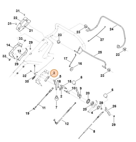 Предохранительный рычаг (63751629202) Предохранительный рычаг (63751629202)