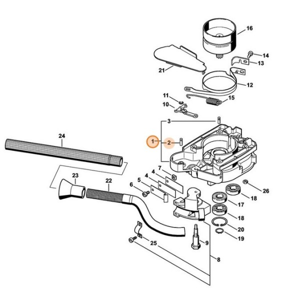 Картер сцепления (43131600650)