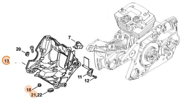 Корпус STIHL 11381203526